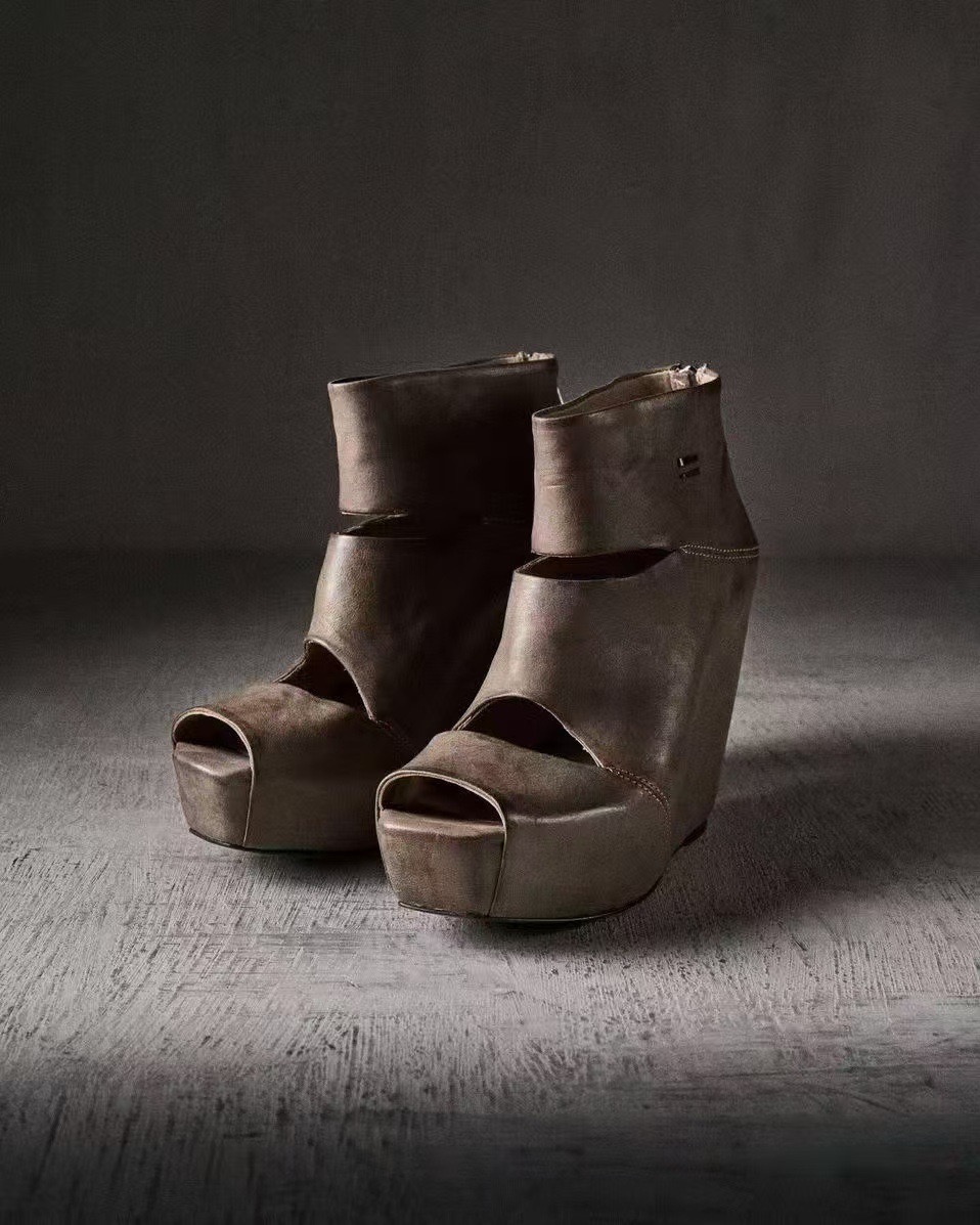 Vintage Women Fashion - Yaz Yeni Kadın Vintage Gri Distress
