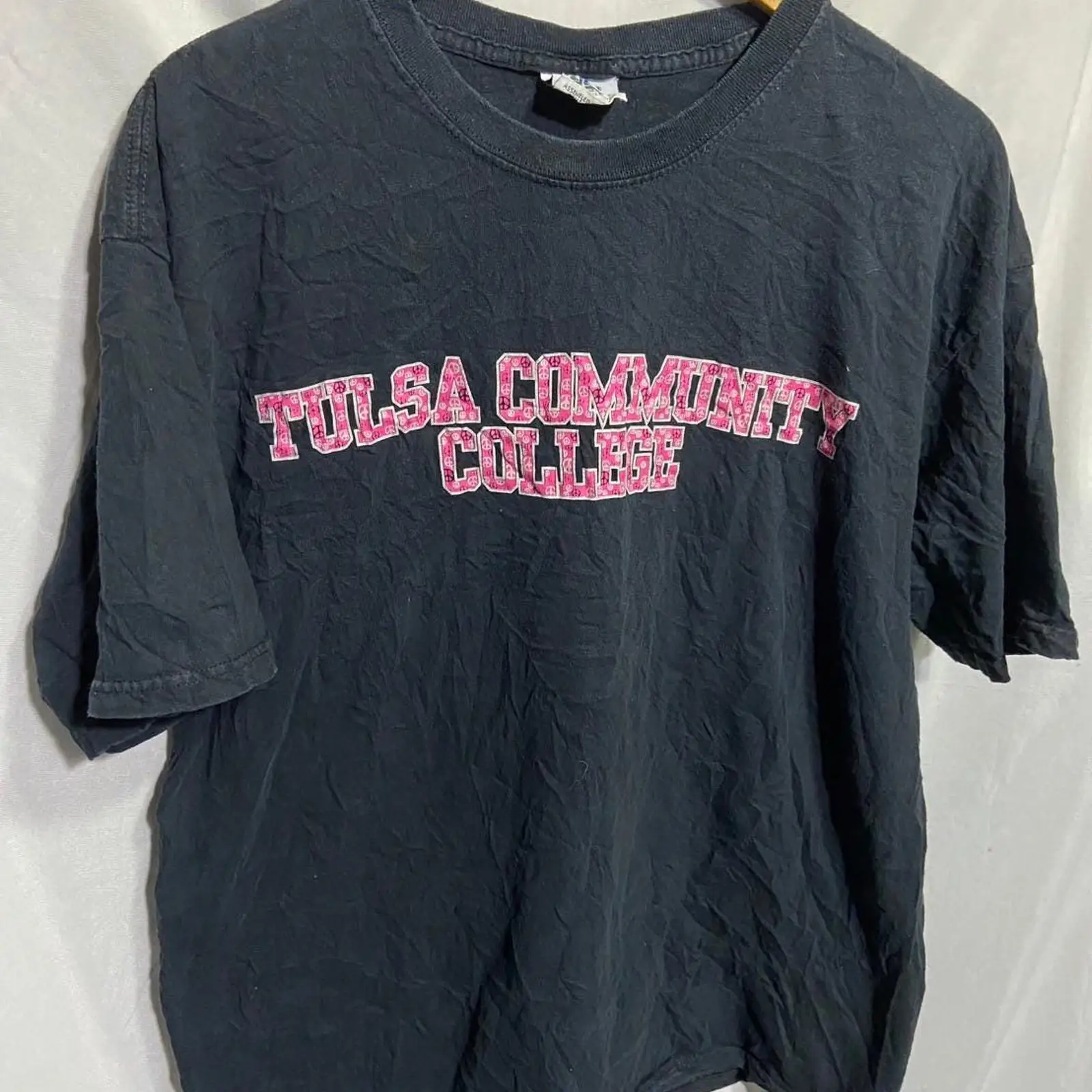 Vintage Fashion Community - Vintage 90'lar Tulsa Community College Tişörtü