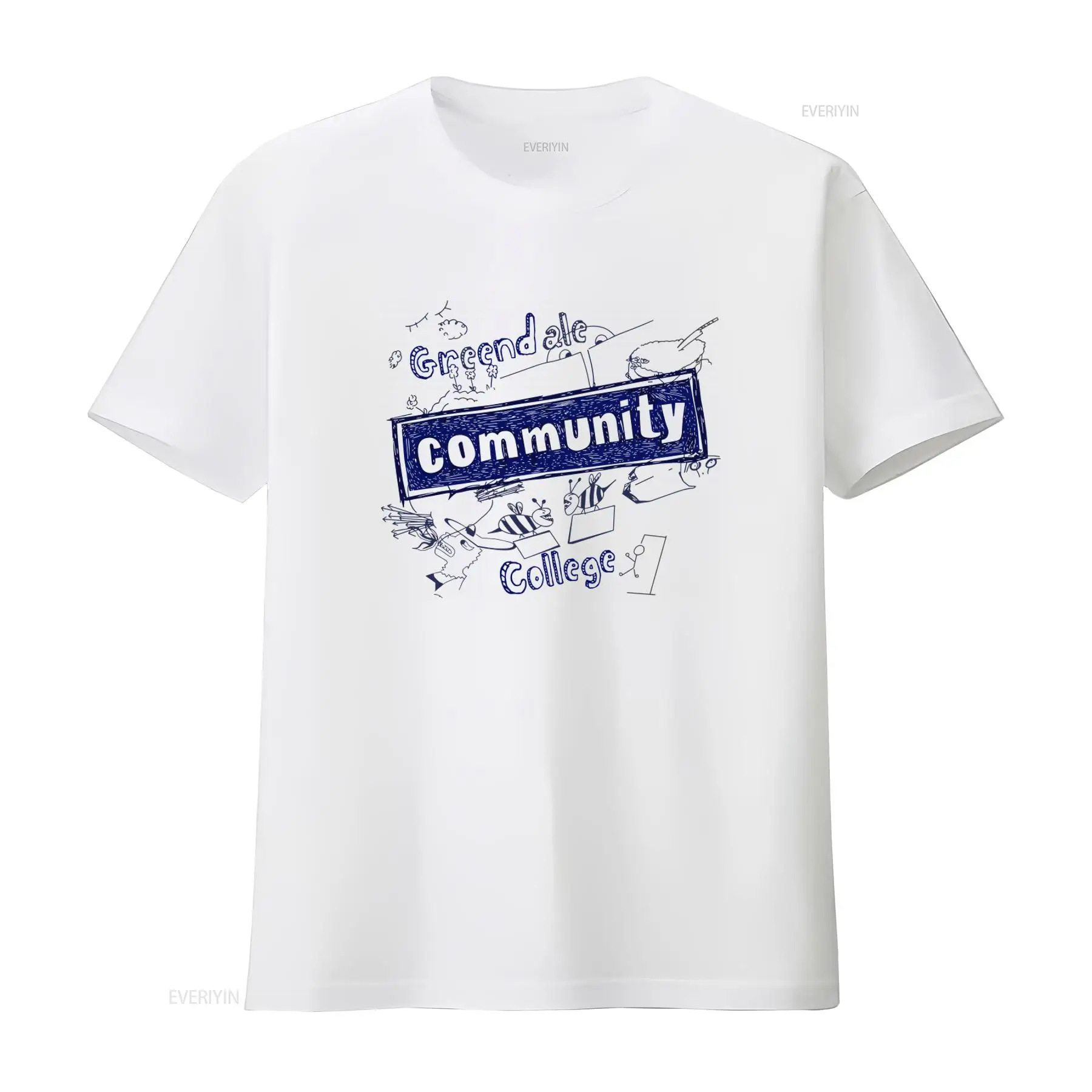 Vintage Fashion Community - Greendale Community College Yetişkinler için Baskılı