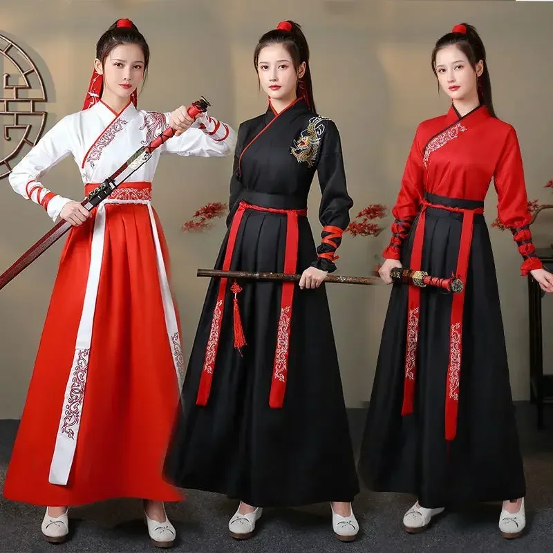 Vintage Fashion For Mens - Modern Hanfu Kadın Üst Etek 2