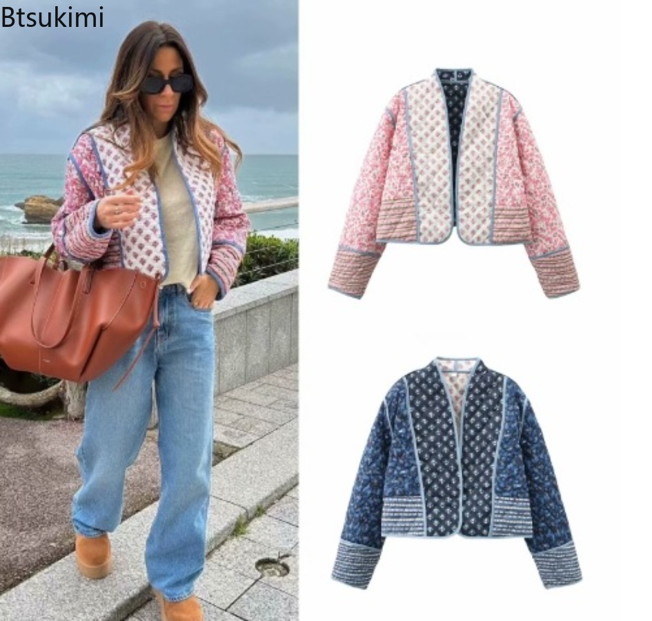 Crop Cardigan Vintage - Yeni 2026 Sonbahar Kadın Modası Ters