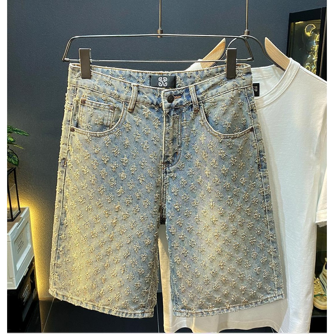 Vintage Fashion Jeans - Yazlık High Street Kot Şort Erkek