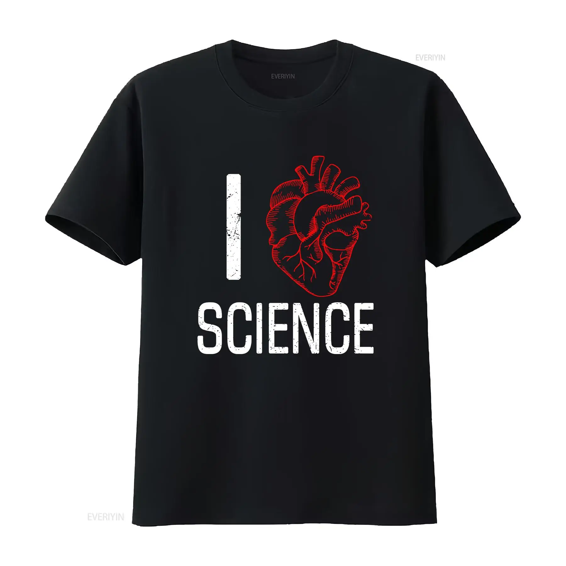 Vintage Fashion Research - I Heart Science Tişörtü Araştırma Aşk