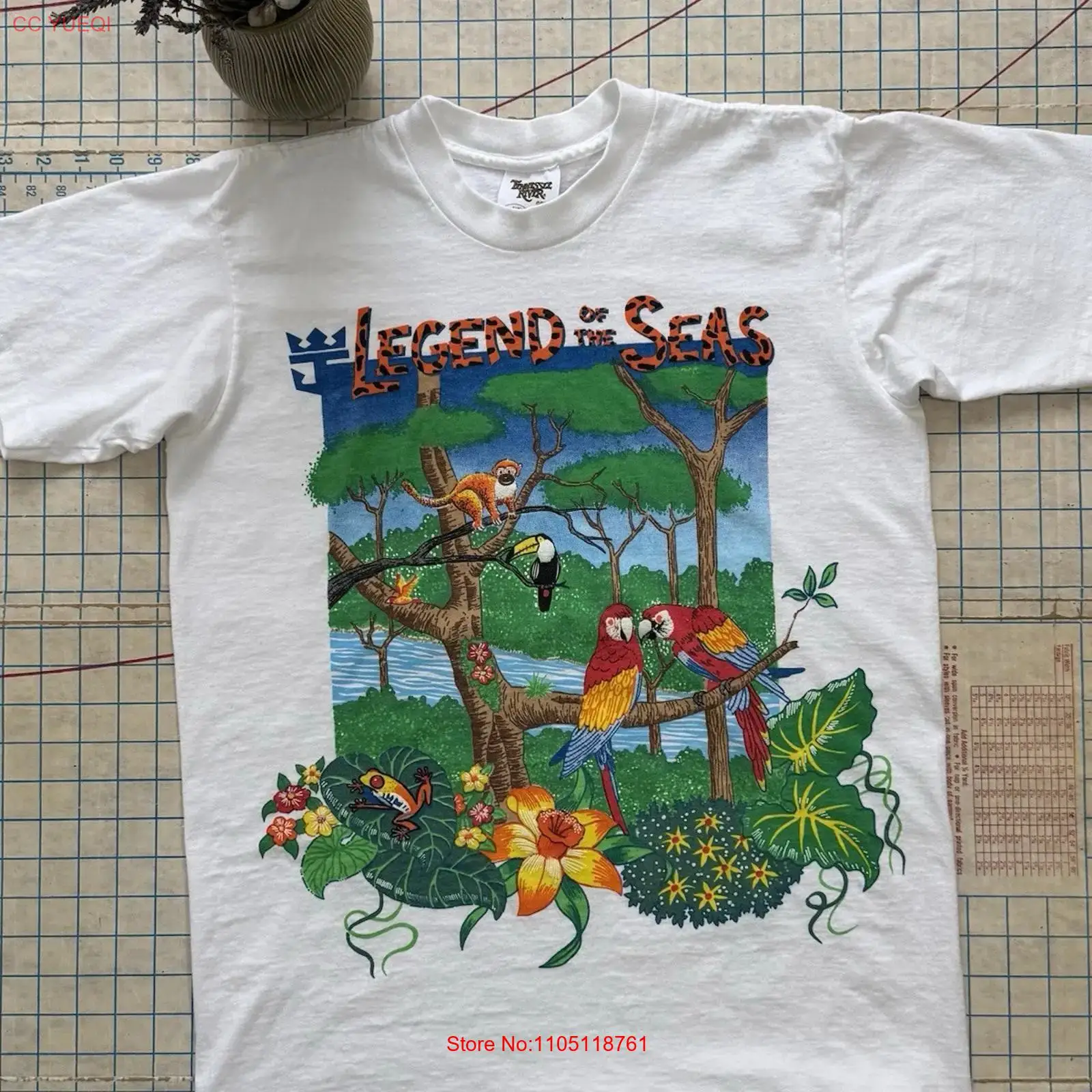 Vintage Fashion Art - Vintage Legend of the Sea Animal