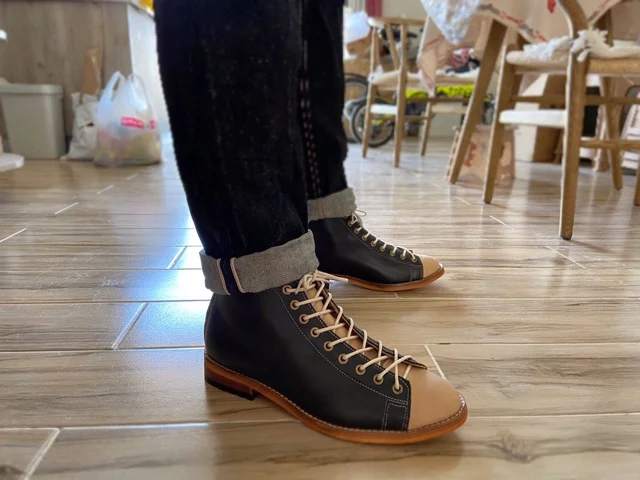 Vintage Fashion For Mens - Yüksek Alet Botları Erkek Goodyear-Welted Vintage