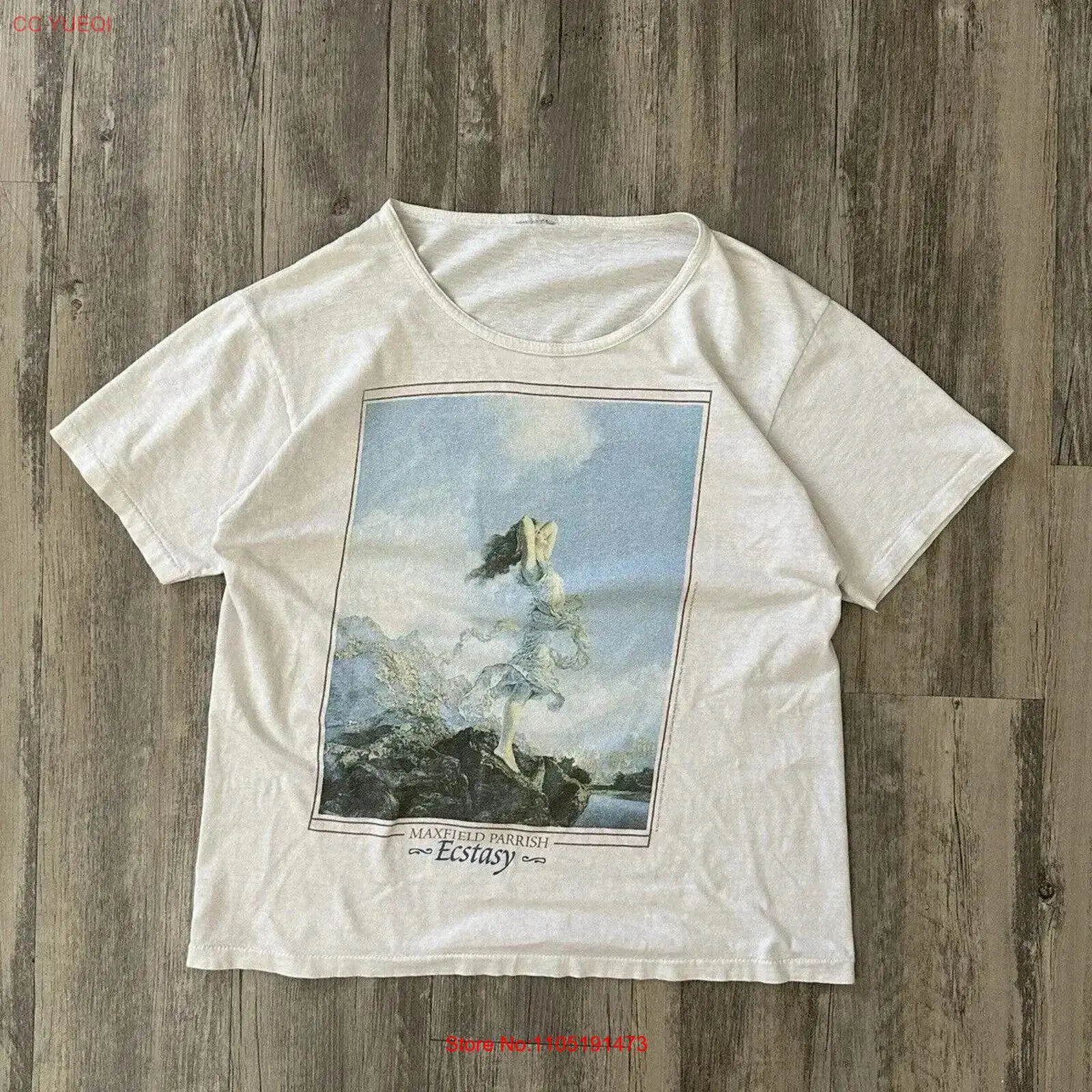 Vintage 1994 Maxfield Parrish  - Vintage Fashion Art incelemesi ve fiyatı