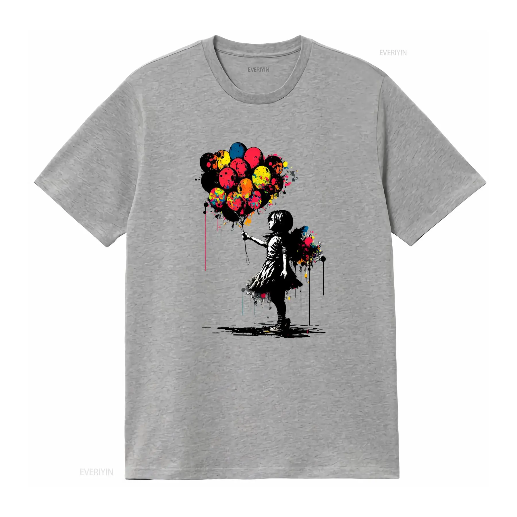 Banksy Barış Tişörtü Balon Kız - Vintage Fashion Art incelemesi ve fiyatı