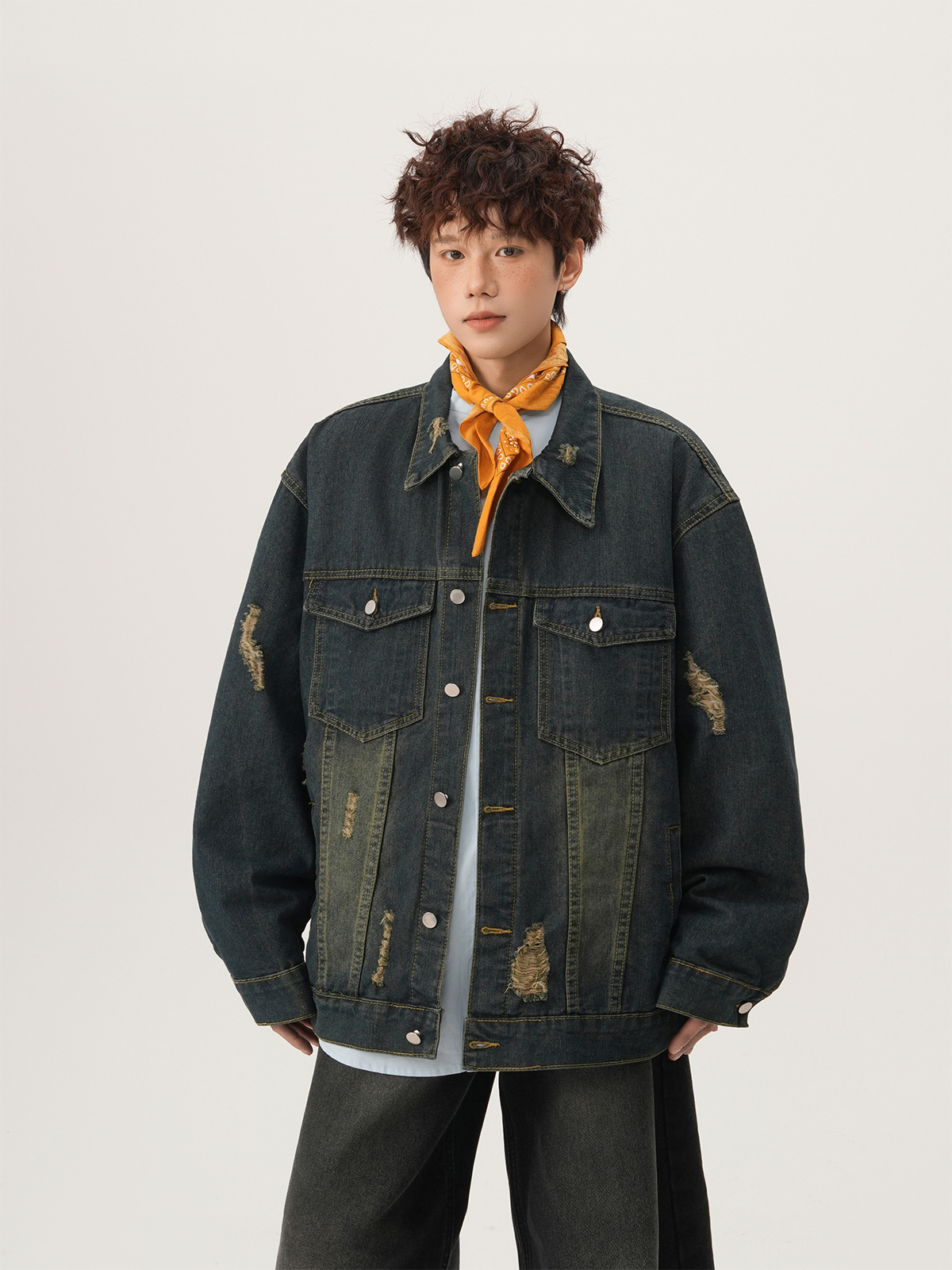 Amerikan High Street Yırtık Ko - Vintage Fashion For Mens incelemesi ve fiyatı