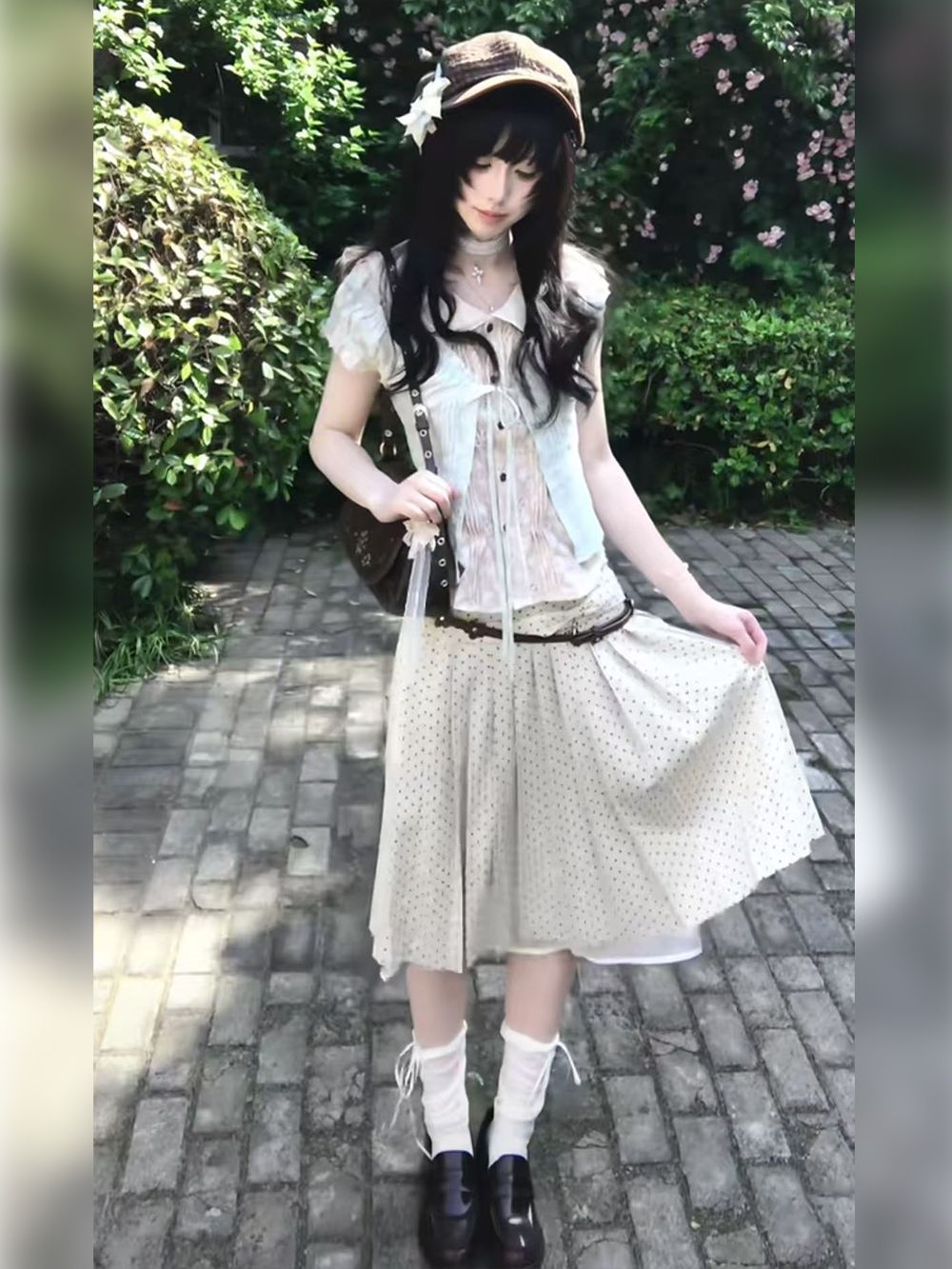 Japon Vintage Tatlı Coquette E - Crop Cardigan Vintage incelemesi ve fiyatı
