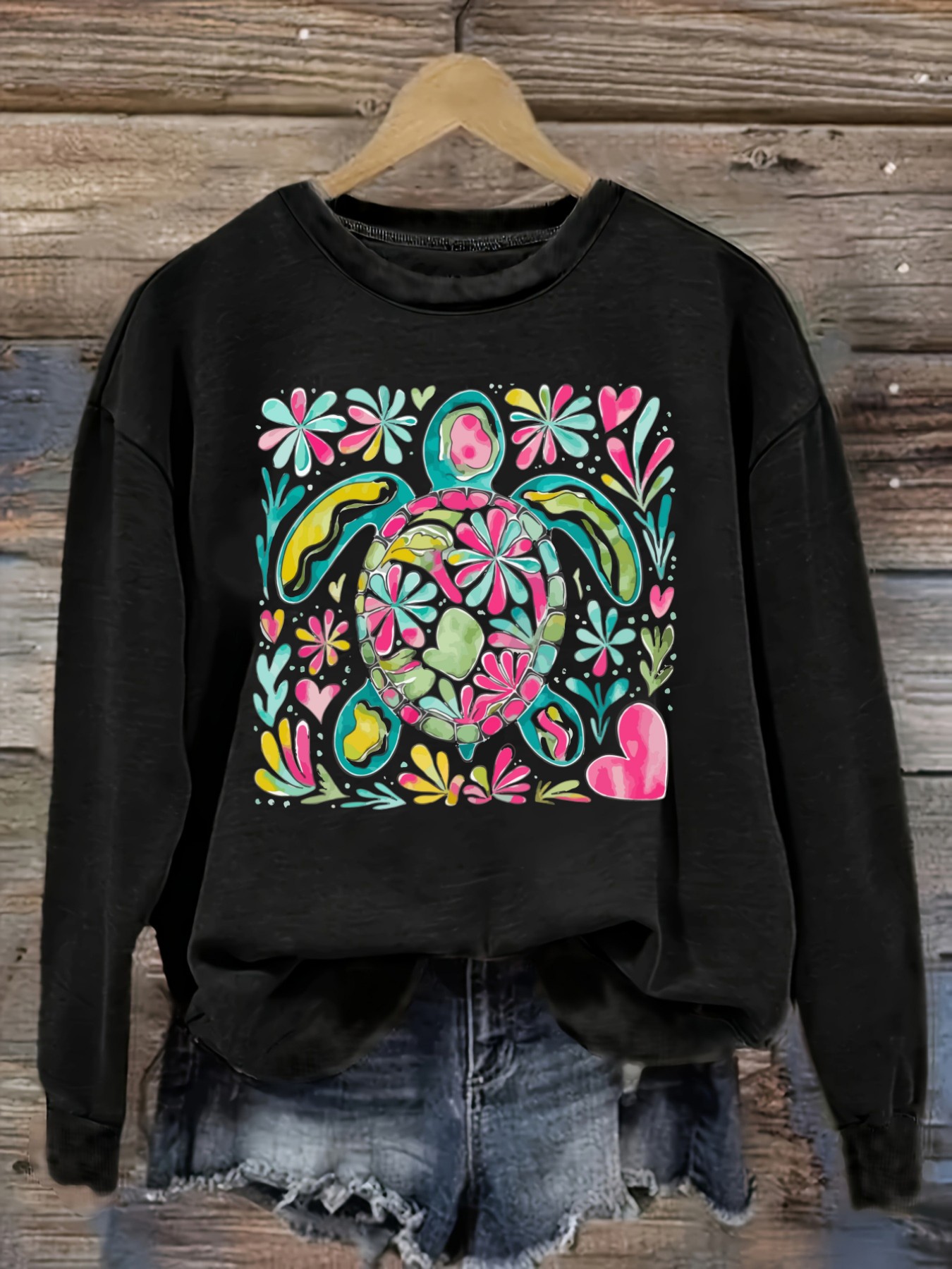 Kadın Günlük Uzun Kollu Bisikl - Printed Floral Shirt incelemesi ve fiyatı