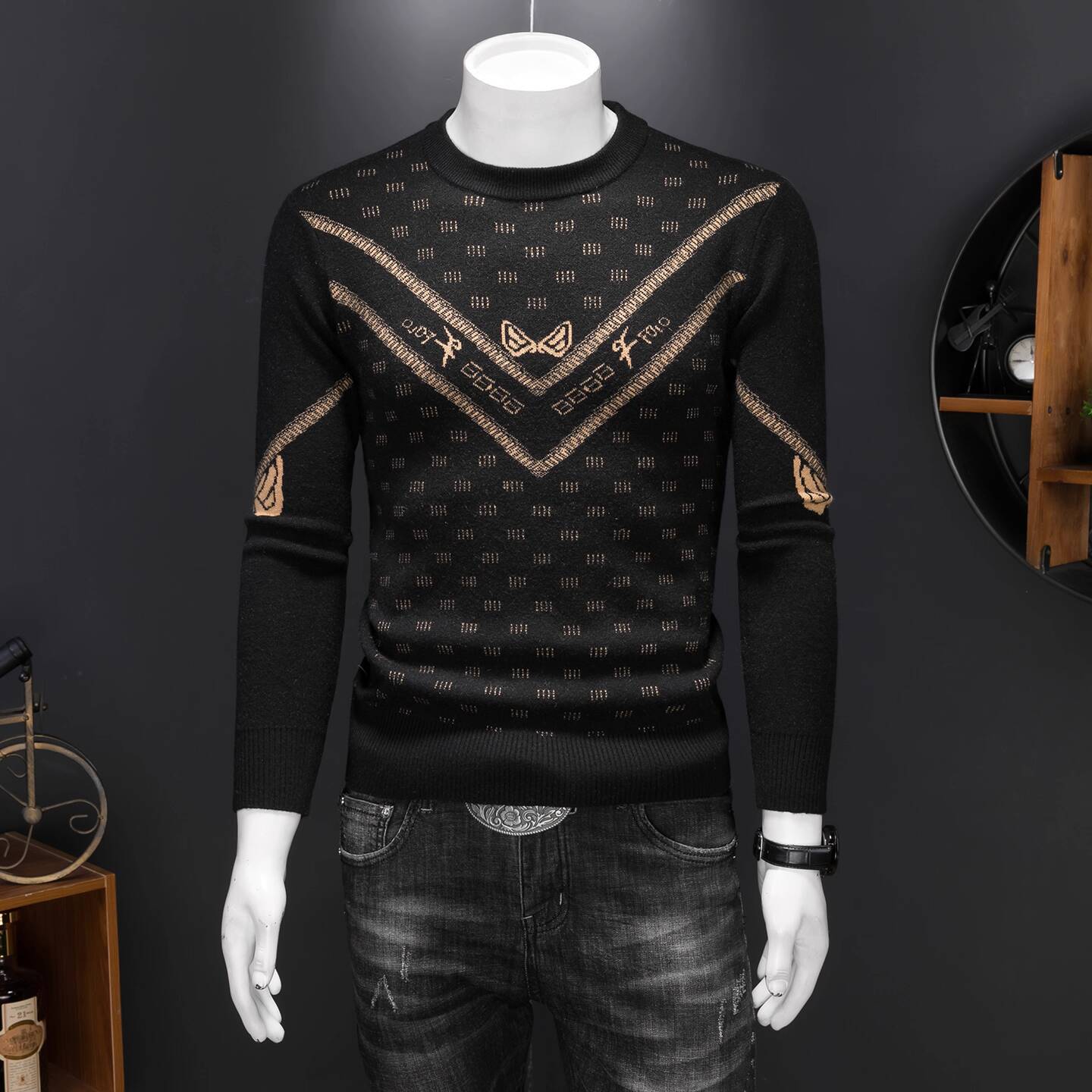 Vintage Moda Kazak Erkekler Kı - Vintage Fashion Outfits Men incelemesi ve fiyatı
