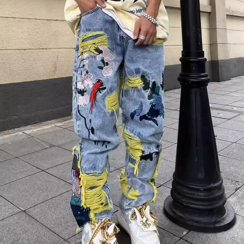 Amerikan Vintage Hip-Hop Nakış - Vintage Fashion Jeans incelemesi ve fiyatı