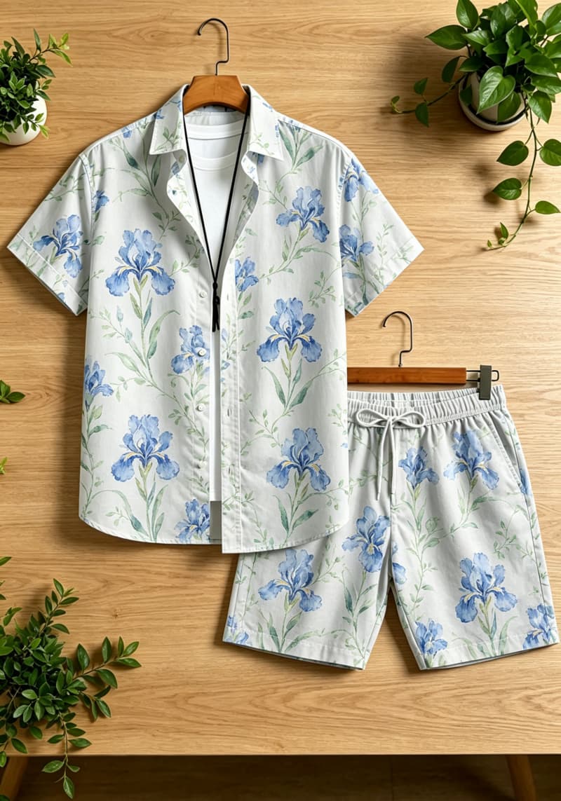 Suluboya Çiçek Desenli erkek i - Printed Floral Shirt incelemesi ve fiyatı