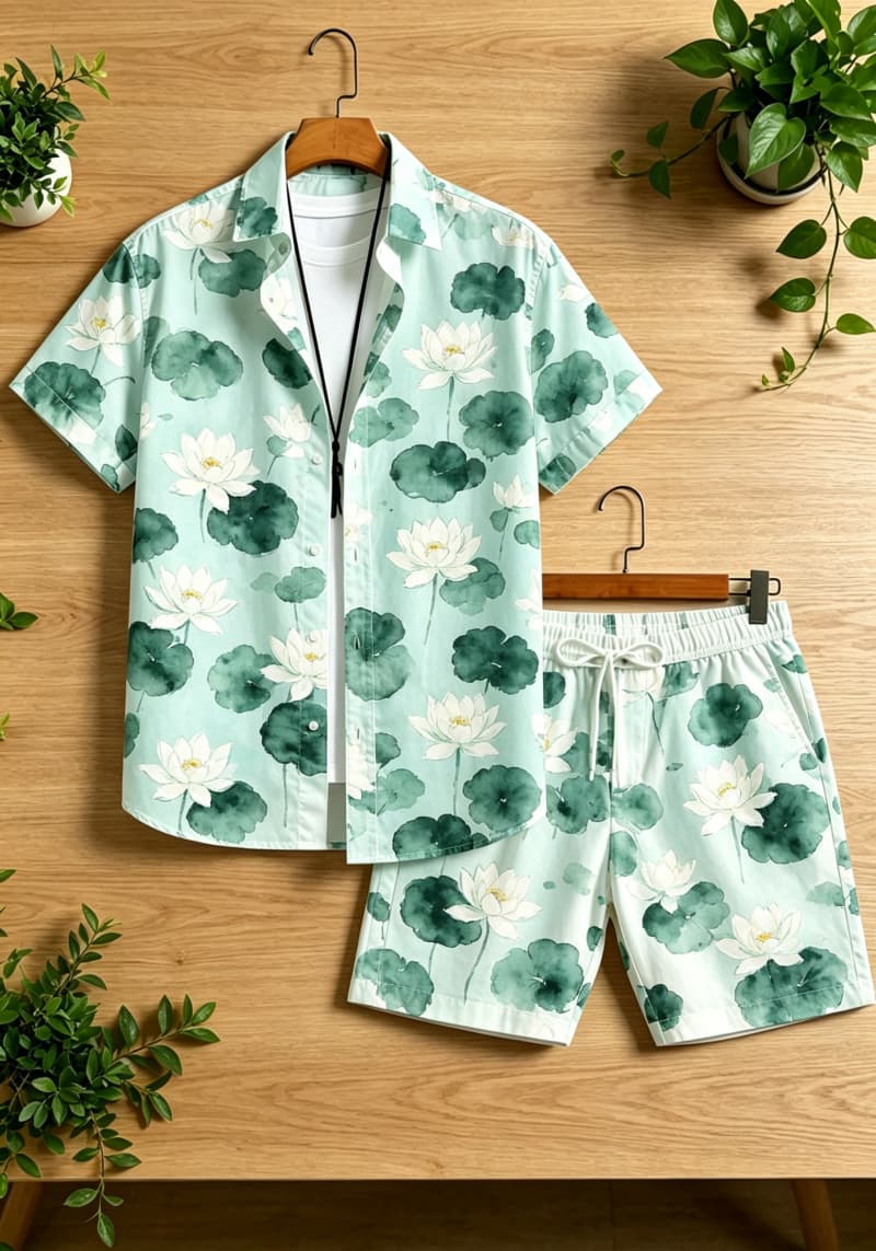 Suluboya Çiçek Desenli erkek i - Printed Floral Shirt incelemesi ve fiyatı