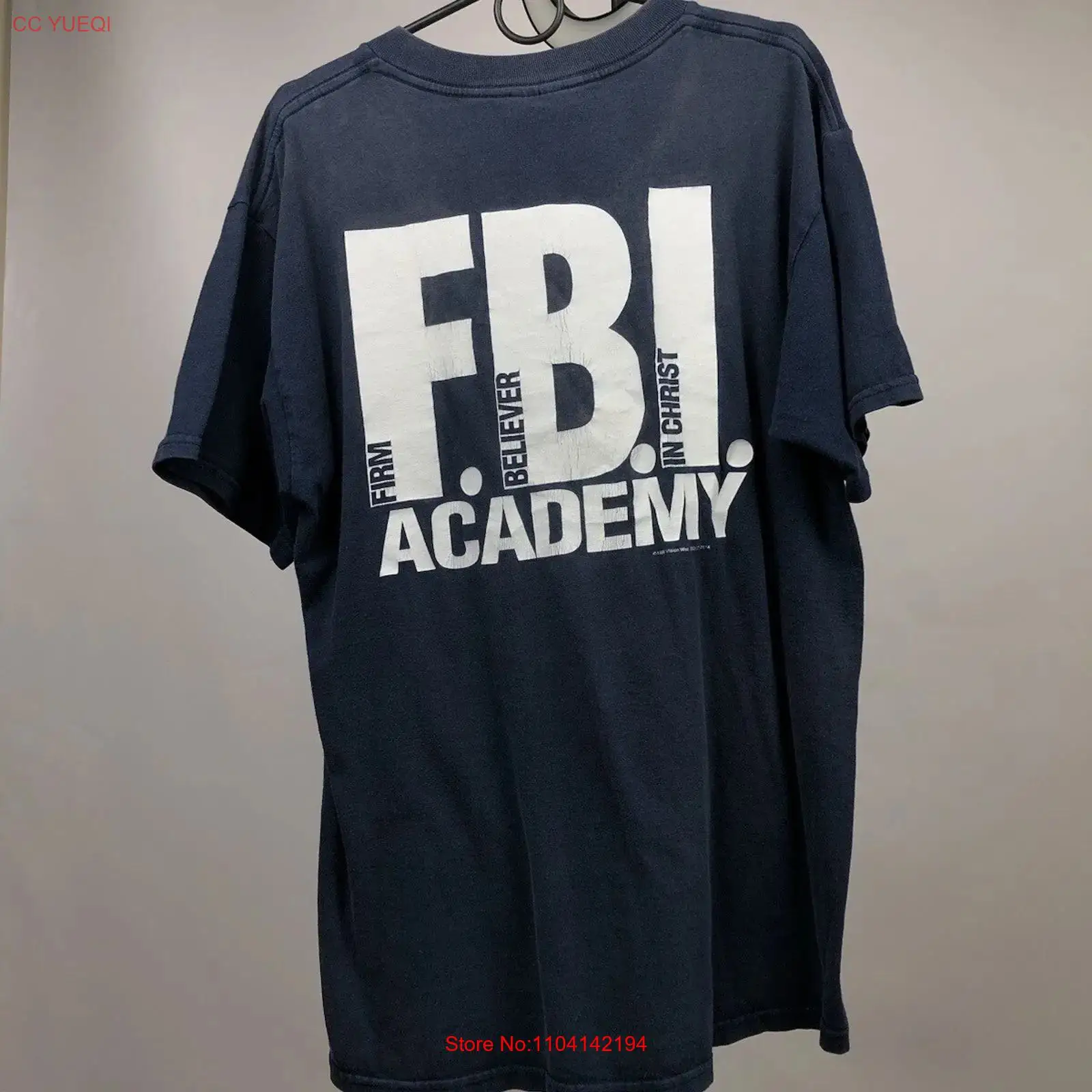 Vintage 80'ler FBI Akademisi M - Vintage Fashion Archive incelemesi ve fiyatı