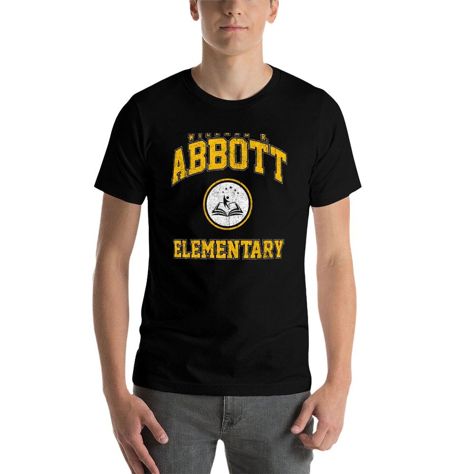 Abbott Elementary T-Shirt mavi - Vintage Fashion Archive incelemesi ve fiyatı